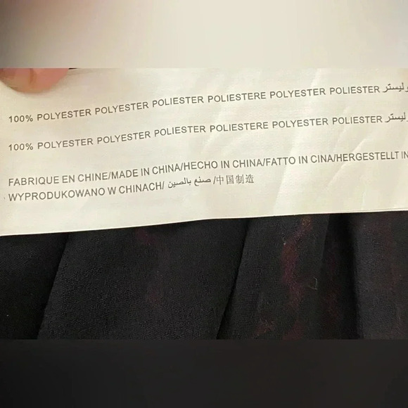 🆕Q2 Wine Red Dalmatian Print Shirt L🆕 - Picture 13 of 14